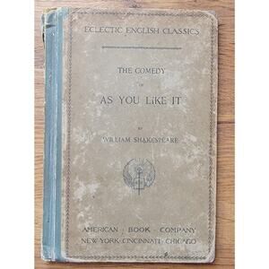 Eclectic English Plays: As You Like It by William Shakespeare 1895 READ